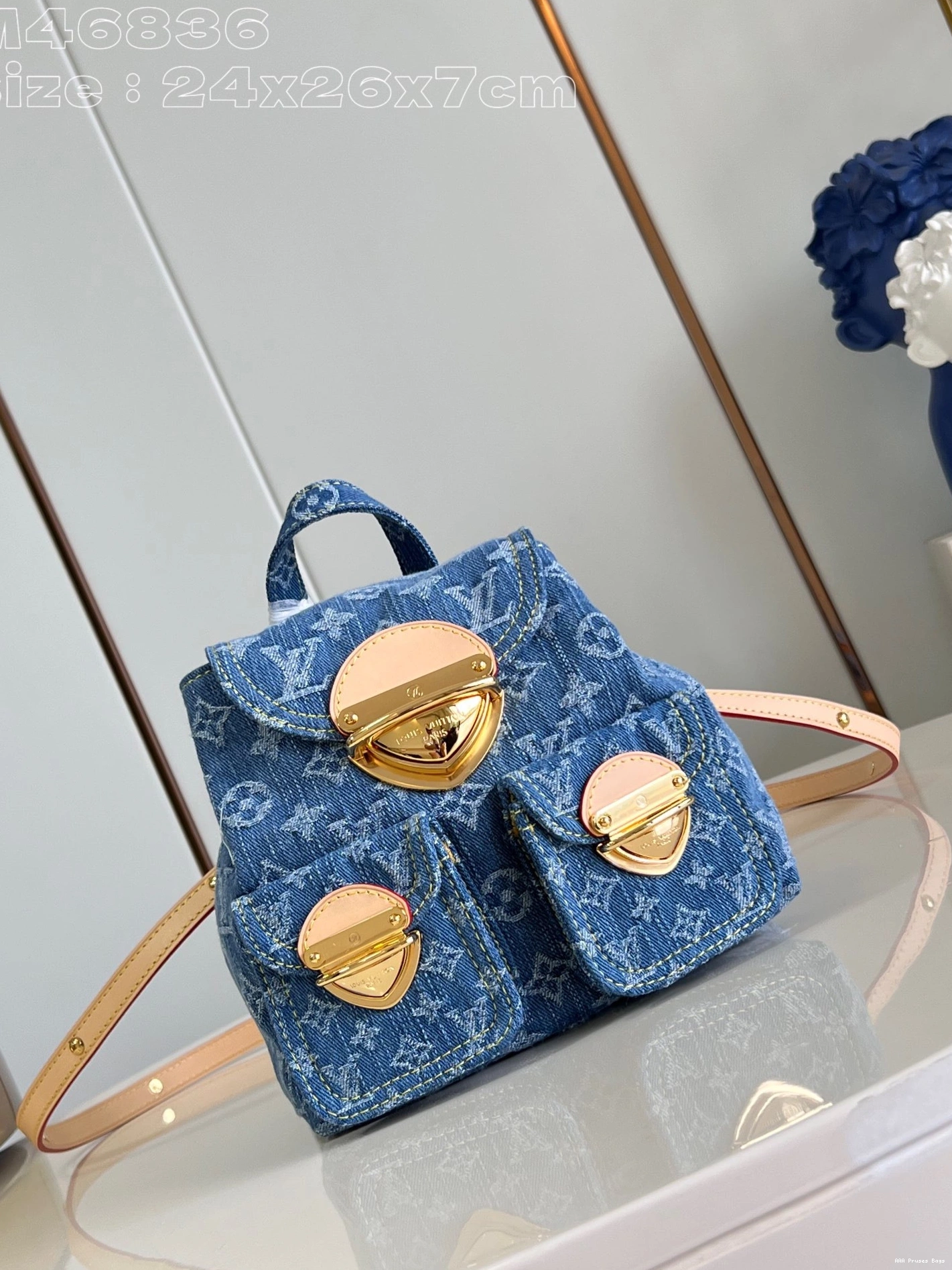 AAA Pruses Bags LOUIS BACKPACK VUITTON Venice 0724